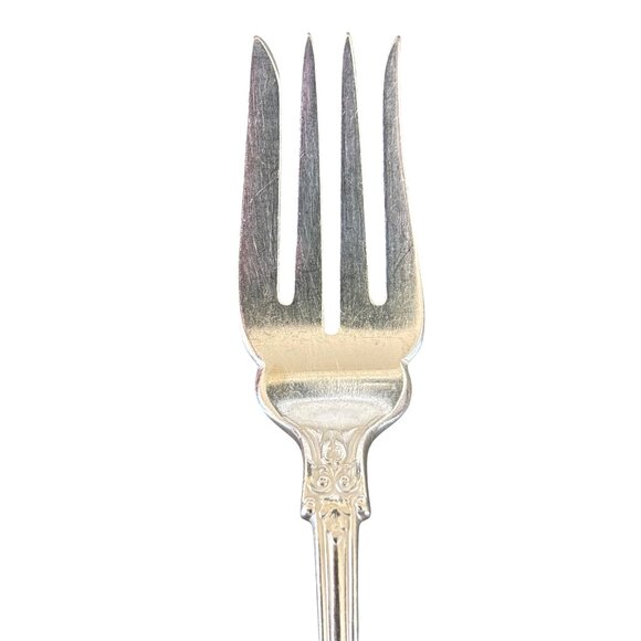 Gorham St. Regis‎ Electro Silver Plate 6" Dessert Forks Lot of 6 Monogram M. - Picture 3 of 7